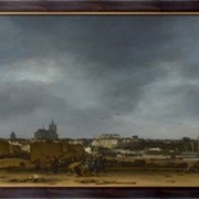 Картина Вид Делфта после взрыва 1654 года, Пул, Эгберт ван дер фотография