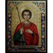 Икона Святой Георгий Победоносец фото