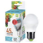 ASD Лампа светодиодная LED-ШАР-standard 5Вт 230В Е27 4000К 450Лм ASD 4690612002187 фото