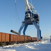 Услуги железнодорожных перевозок контейнерных грузов фото
