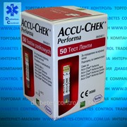 Тест-полоски для глюкометра оригинальные Accu-Chek Performa / Акку-Чек Перформа 50 шт.