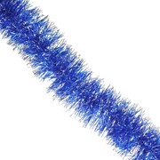 Мишура “Новогодняя сказка“, 3 см, 2 м, синяя, (MILAND) фото
