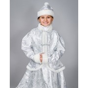 Детский карнавальный костюм Снегурочка фото