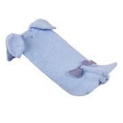 Лежак Minene Лежачок для купания Unique Baby Bath Плюшевый щенок, голубой, 42x25x15см фото