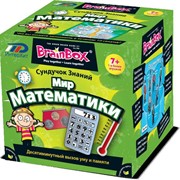 Развивающая игра BRAINBOX 90718 Мир математики фотография