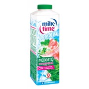Напиток сывороточный с соком Мохито Клубника MilkTime Cool фото