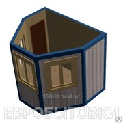 Блок-контейнер БК-014 "Эконом", бытовка ДВП, 3 м