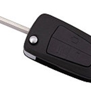 Корпус ключа зажигания для OPEL, 3 кнопки, лезвие HU100 фотография