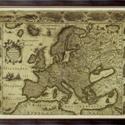 Картина Карта Европы, Неизвестен фотография