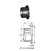 Втулка клапана тип 546 PVC-U (G03)
