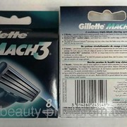Кассеты для бритья Gillette Mach 3, 8 шт / уп