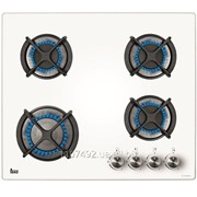 Газовая варочная поверхность белая TEKA HF LUX 60 4G AI AL WHITE фото