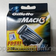 Картридж для бритвы Gillette Mach 3 -8 шт фотография