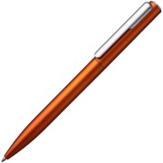 Ручка шариковая Drift Silver, оранжевая фото