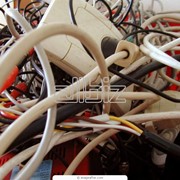 Судовые кабели НРШМ, КНР, кабель с медными жилами в резиновой оболочке из маслостойкой резины