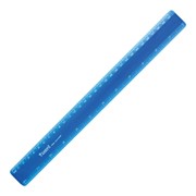 Линейка пластиковая 30 см,7530-A,синяя