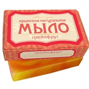 Мыло натуральное Грейпфрут (крымское) Мыло твердое туалетное 82г фото