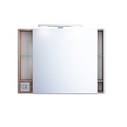 Шкаф-зеркало, 80 см, Mirro, IDDIS, MIR8000i99 фото