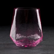 Стакан «Дарио», 300 мл, 9,5×12 см, цвет розовый фото