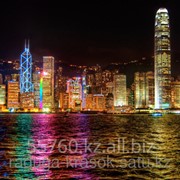 Картина по номерам Ночной Гонконг фотография