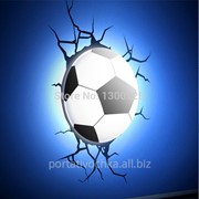3D cветильник ночник Football Light футбольный мяч фото