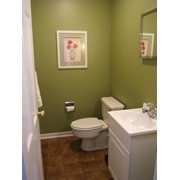 Покраска стен в ванной и туалете фото