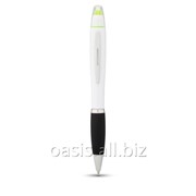 Ручка пластиковая шариковая Nash с маркером фотография