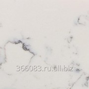 Кварцевый агломерат Carrara White фото