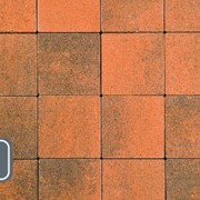 Тротуарная плитка Классико коричнево-персиковый фото