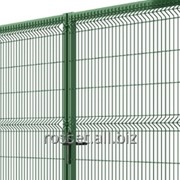 Ворота распашные из оцинкованной сетки с порошково-полимерным покрытием 1,8*2,9 м фото