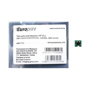 CB540A EuroPrint чип для картриджа HP CLJ CM1312, CP1215, CP1515n, Чёрный фото
