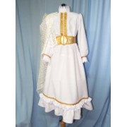 Дагестанский костюм (девочка, белый) фото