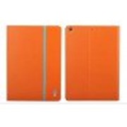 Кожаный чехол (книжка) ROCK Rotate Series для Apple IPAD AIR (Оранжевый / Orange) фото