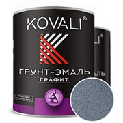 Грунт-эмаль "3в1" KOVALI светлый графит (0,77кг)