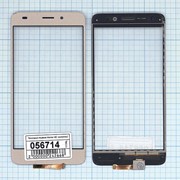 Сенсорное стекло (тачскрин) для Huawei Honor 5C золотое, Диагональ 5.2 фотография