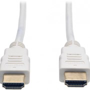 Кабель аудио-видео Tripplite P568-003-WH HDMI (m)-HDMI (m) 0.9м контакты позолото белый фотография
