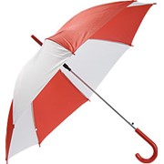 Зонт красный с белым