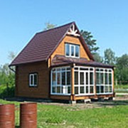 Деревянный дом (ДД-002) фотография