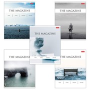 Тетрадь А5, 96 л., HATBER, скоба, клетка, выборочный лак, “The magazine“ (5 видов), 96Т5вмВ1 фото