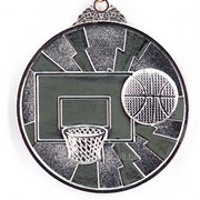 Медаль баскетбол - серебро фото