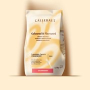 Шоколад с клубникой Callebaut фото