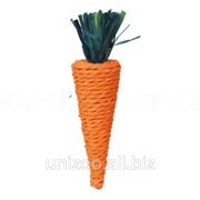 Игрушка-лакомство для грызунов Морковь Trixie, 20 см фото