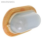 Светильник для бани/сауны ITALMAC Termo 60 20 18, до 100 Вт, IP54, цвет береза, до +130°C фотография