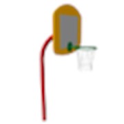 Баскетбольный щит min 1900х870х500