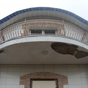 Ремонт фасадов зданий, балконов, террас фото