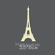 Чипборд Эйфелева башня 3,5*8 см. фото