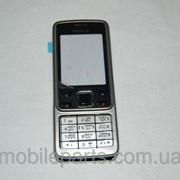 Корпус Nokia 6300 FULL High Copy серебро с кл-рой фотография
