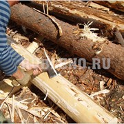 Сруб дома из бревна 7х9 фото