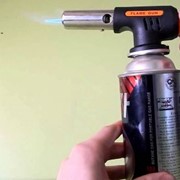 Горелка газовая с пьезоподжигом для розжига фото