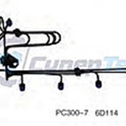 Трубка топливная Komatsu PC300-7 6D114 p/n фото